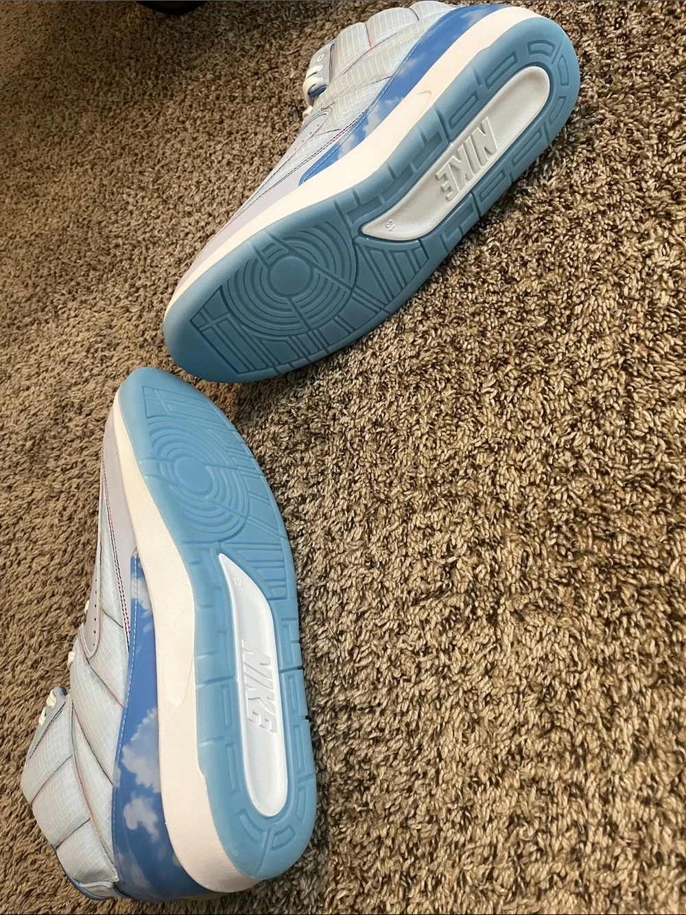 Retro Jordan 2s. Glow In Dark Tounge